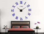 DIY Large Wall Clock Kit with Customizable Foam Numbers – 90cm Diameter Wall Clock Decor 6