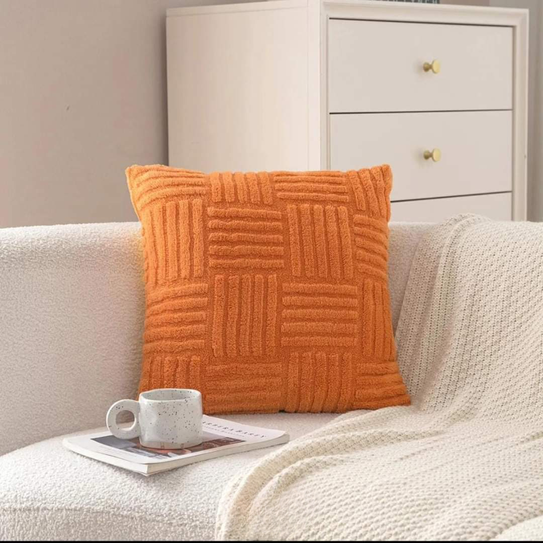 Decorative Cushion Cover for Standard Pillows – Stylish Polyester Designs for Home Decor 4