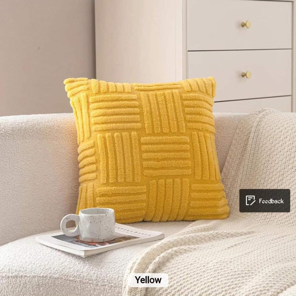 Decorative Cushion Cover for Standard Pillows – Stylish Polyester Designs for Home Decor 5