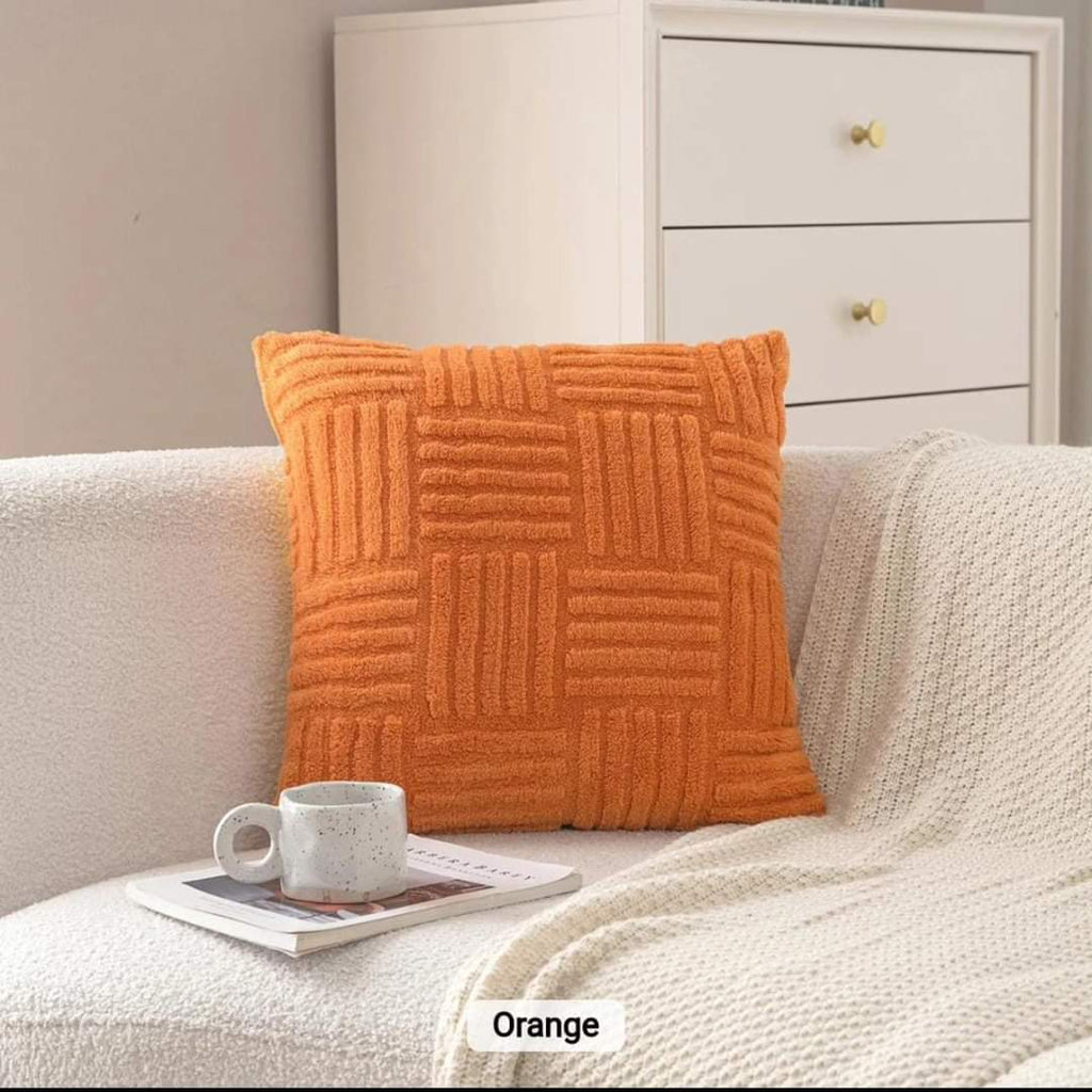 Decorative Cushion Cover for Standard Pillows – Stylish Polyester Designs for Home Decor 6