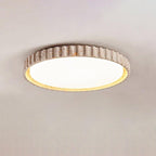Dimmable Ceiling Light Yellow Travertine Elegant Design 0