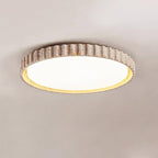 Dimmable Ceiling Light Yellow Travertine Elegant Design 10