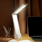 Dimmable Foldable Desk Lamp Black Aluminum 1