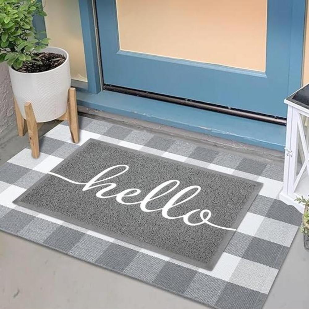 Durable Non-Slip Door Mat PVC Silk Loops 2
