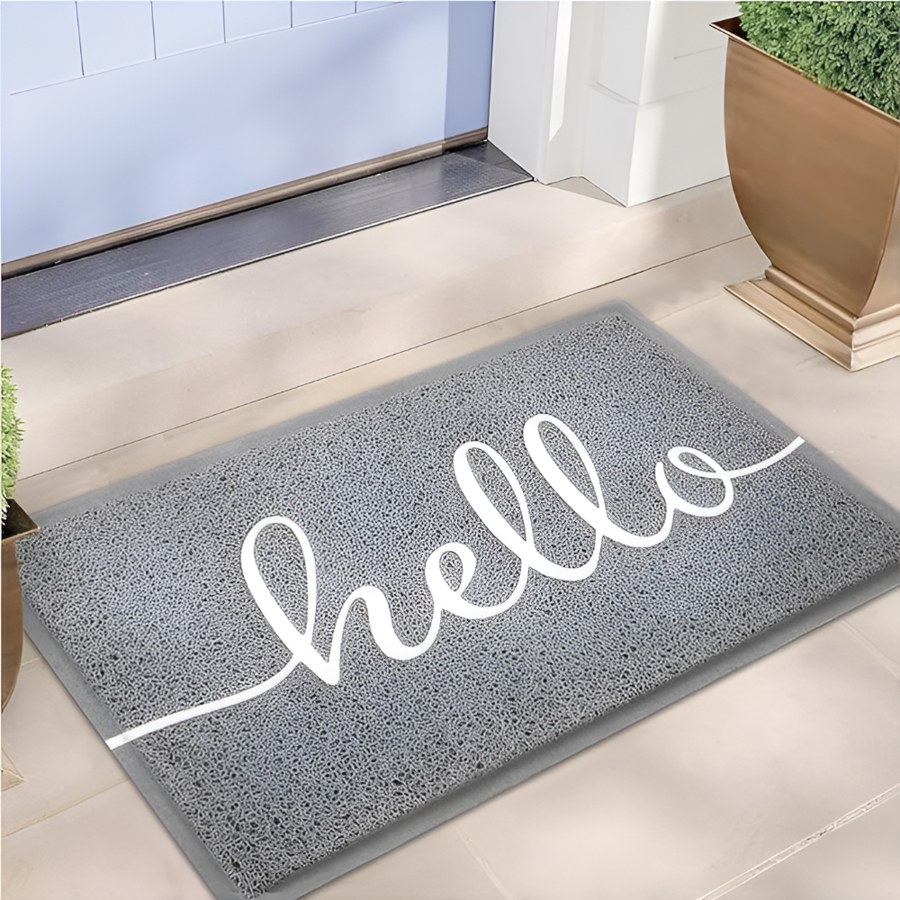 Durable Non-Slip Door Mat PVC Silk Loops 4