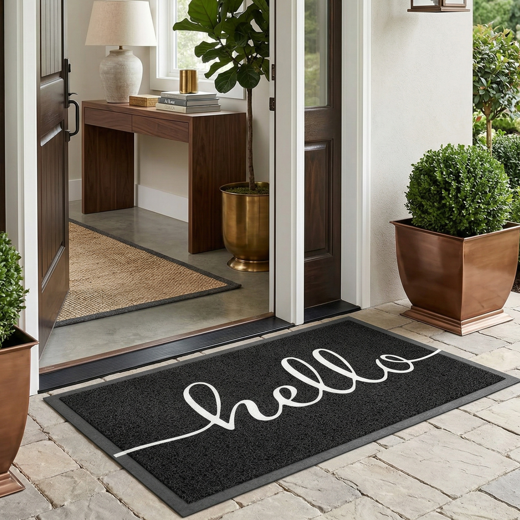 Durable Non-Slip Door Mat PVC Silk Loops 99