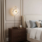 Elegant Adjustable LED Wall Sconce with Alabaster Shade 2