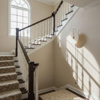 Elegant Adjustable LED Wall Sconce with Alabaster Shade 3