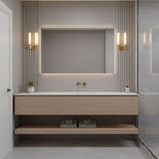 Elegant Brass Sconce Light With Opaque Glass Shade 7