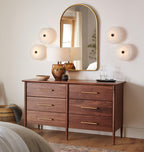 Elegant Ceiling Light Alabaster Brass Adjustable Height 2