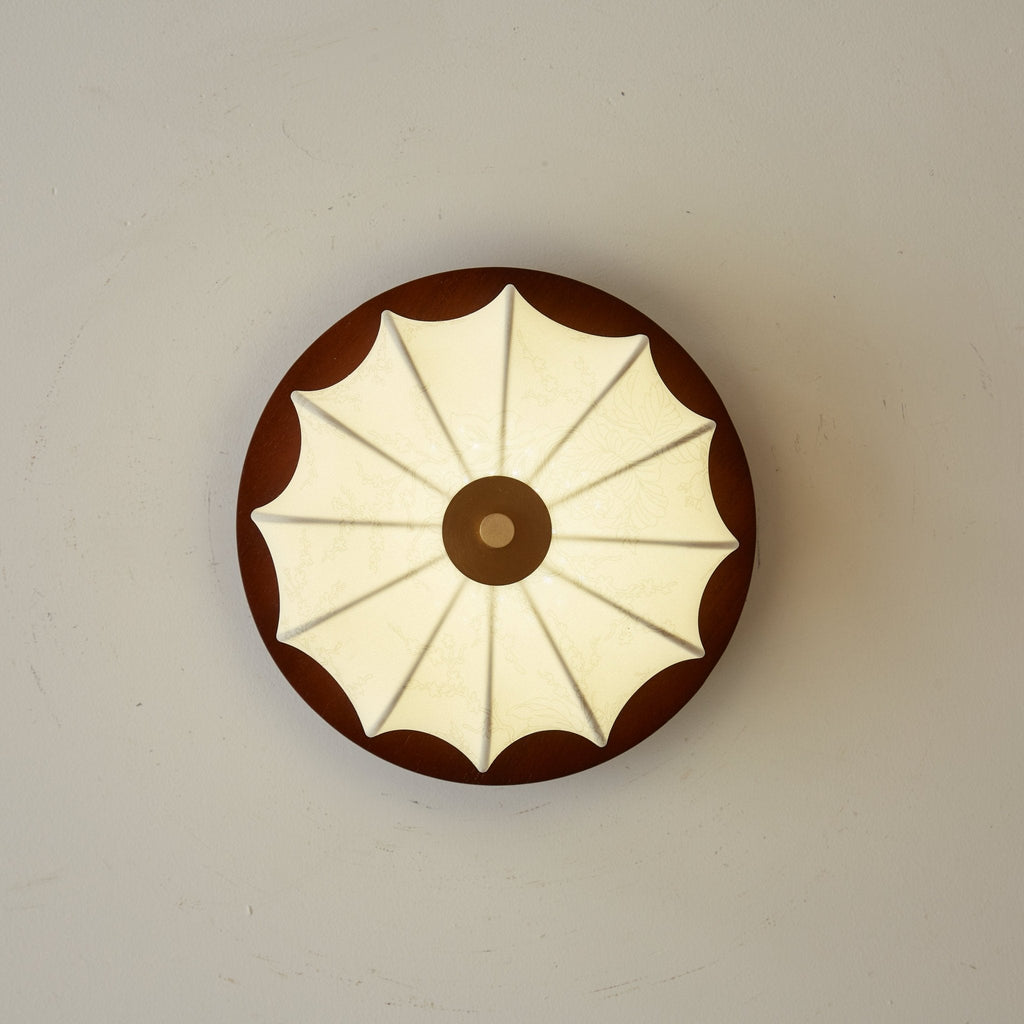 Elegant Ceiling Light Fabric Soft Warm Illumination Design 8