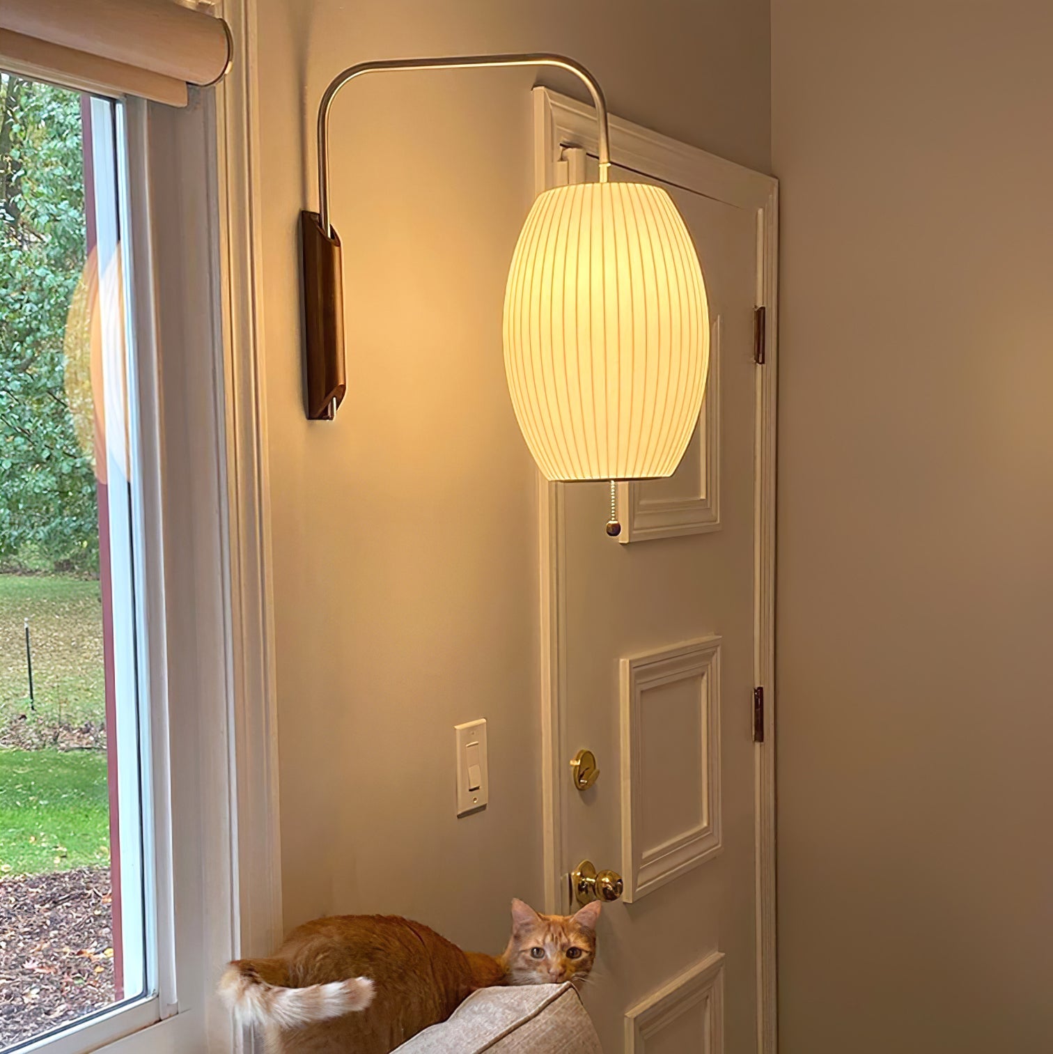 Elegant Curved LED Wall Sconce in Chrome Finish 5