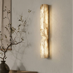 Elegant Dimmable Wall Sconce in Alabaster Finish 91