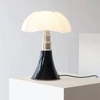 Elegant Floral Bedside Lamp Acrylic Steel White 0