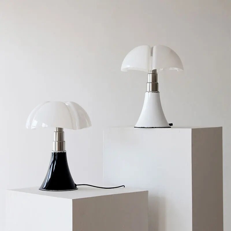 Elegant Floral Bedside Lamp Acrylic Steel White 3