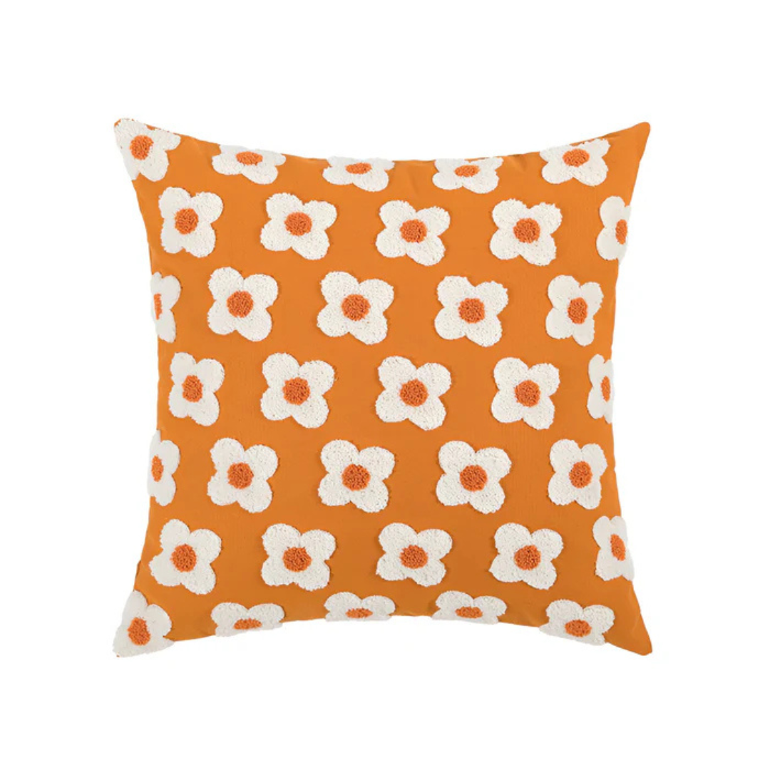 Elegant Floral Throw Pillow for Couch - Square and Rectangular Options 0