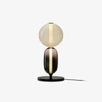 Elegant Glass Bedside Lamp with LED  0