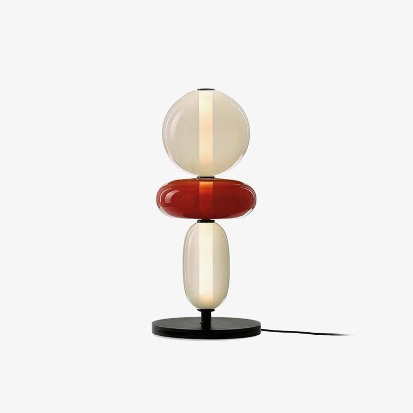 Elegant Glass Bedside Lamp with LED  1
