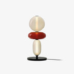 Elegant Glass Bedside Lamp with LED  1