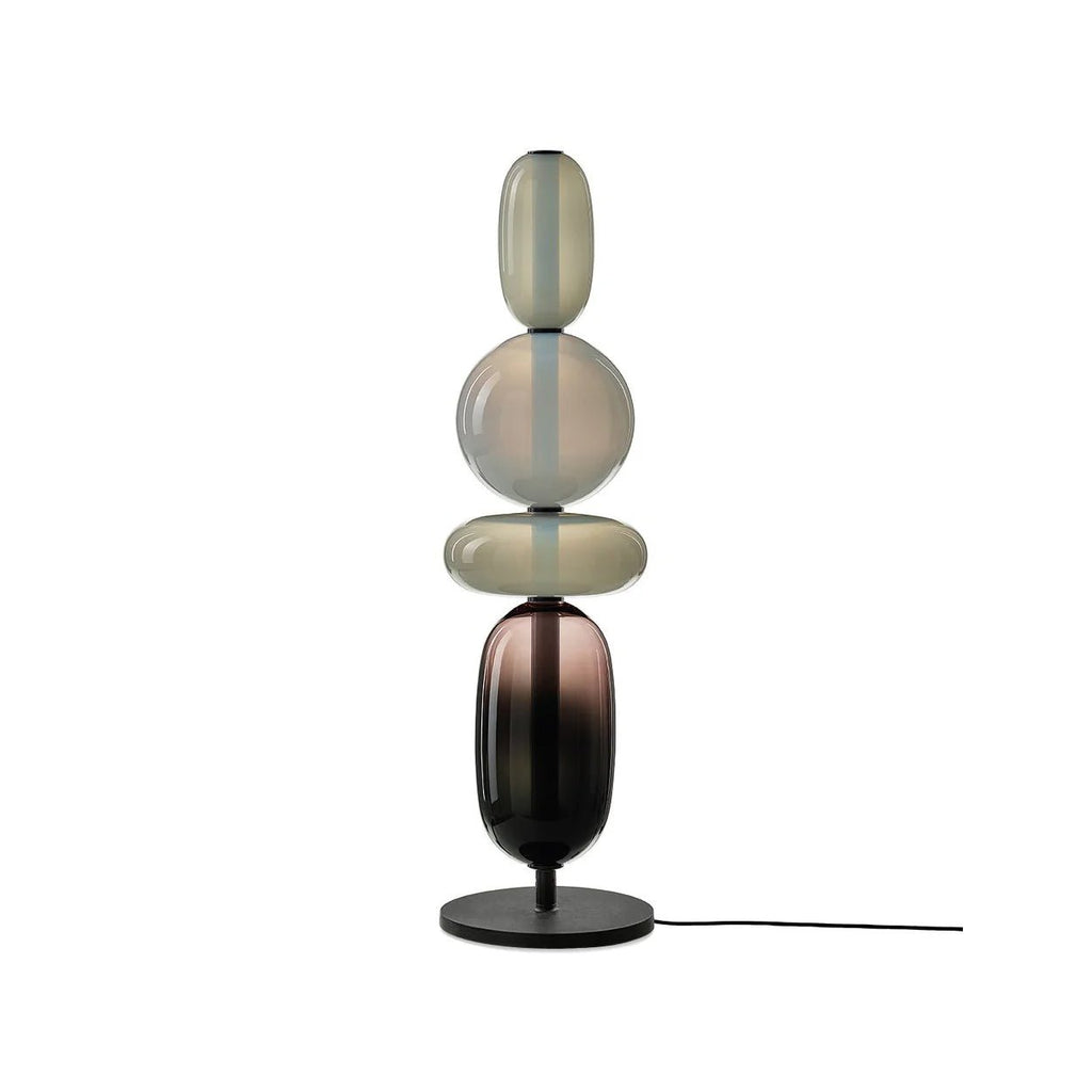 Elegant Glass Bedside Lamp with LED  11