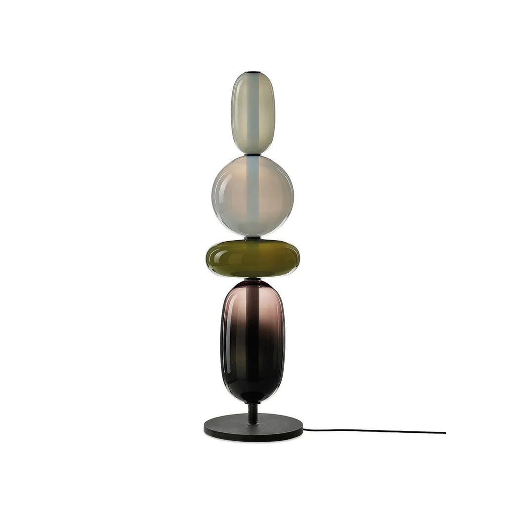 Elegant Glass Bedside Lamp with LED  12