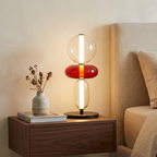 Elegant Glass Bedside Lamp with LED  98