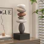 Elegant Resin Ornament for Home Décor – Modern Accent Piece 1