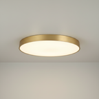 Elegant Ring of Light Floor Lamp, Metal Base, Glass Shade, LED Compatible 0