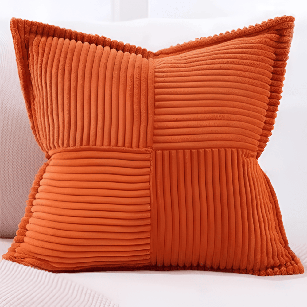 Elegant Stain-Resistant Polyester Cushion Cover 45 cm x 45 cm – Durable Plain Design for Home and Office Decor 6