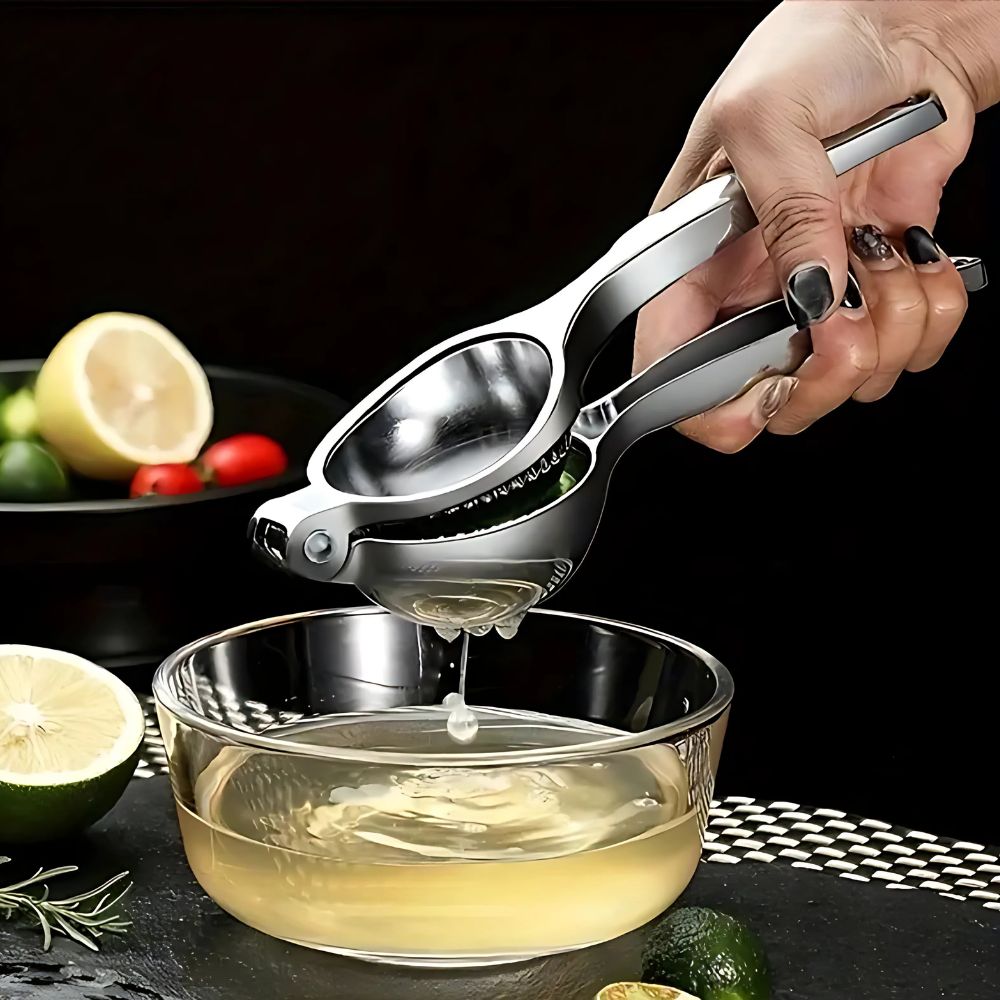 Elegant Stainless Steel Citrus Juicer Silver 0