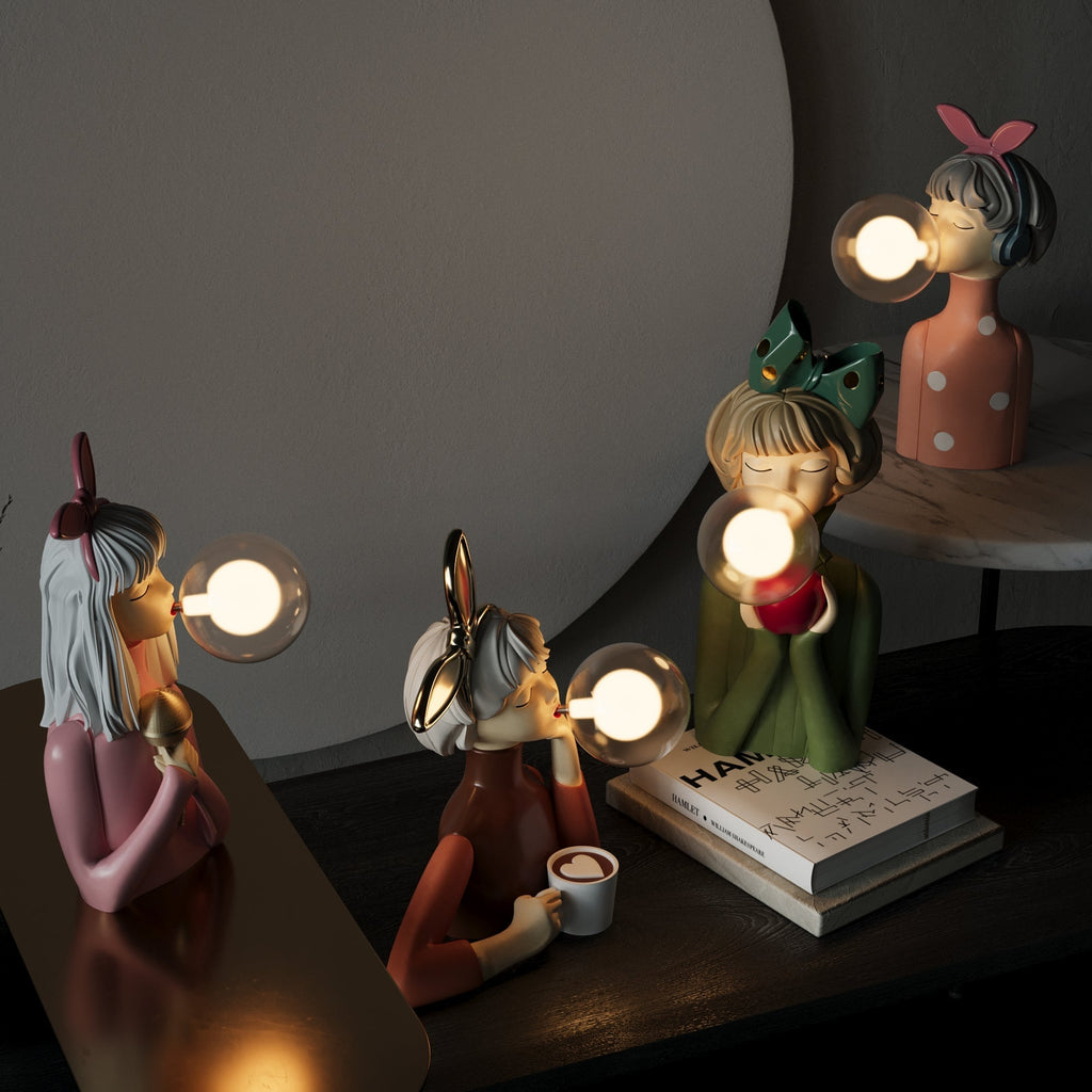 Elegant Table Lamp with Handmade Wooden Base and Soft Textile Shade – Cozy Bedside or Desk Lighting 6
