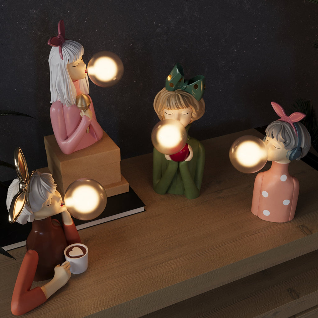 Elegant Table Lamp with Handmade Wooden Base and Soft Textile Shade – Cozy Bedside or Desk Lighting 7