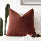Elegant Tulum Cushion Cover – 45cm x 45cm Boucle Fabric Home Accent for Sofas and Armchairs 12