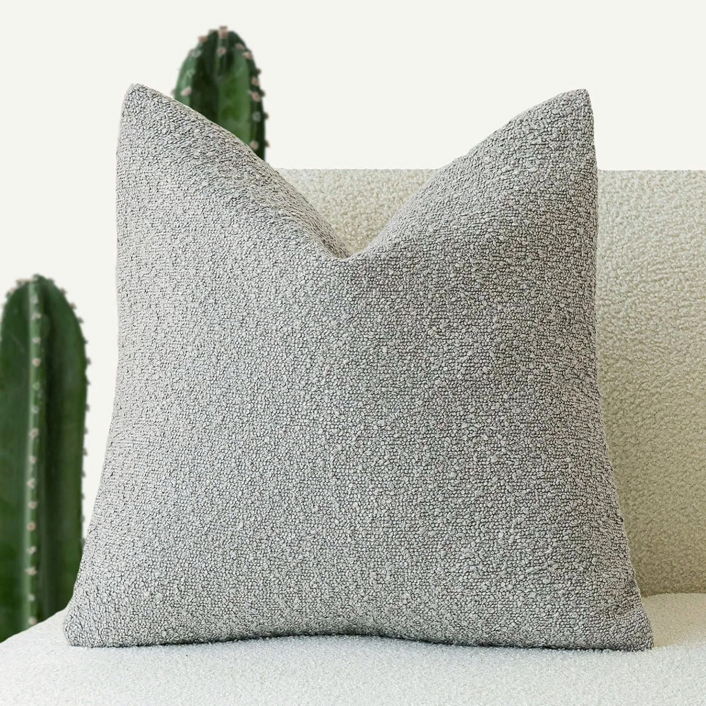 Elegant Tulum Cushion Cover – 45cm x 45cm Boucle Fabric Home Accent for Sofas and Armchairs 13