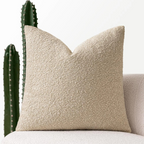Elegant Tulum Cushion Cover – 45cm x 45cm Boucle Fabric Home Accent for Sofas and Armchairs 7