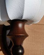 Elegant Wall Light Sconce with Pleated Shade – Modern Design for Ambient Illumination 4