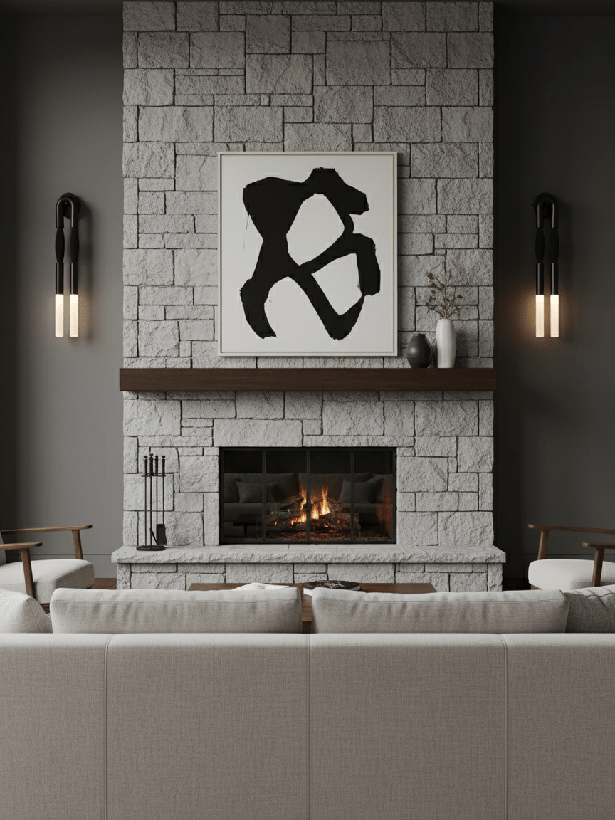 Elegant Wall Sconce Light with Glass Shade and Iron Frame – Indoor 18cm 4