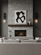 Elegant Wall Sconce Light with Glass Shade and Iron Frame – Indoor 18cm 4