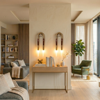 Elegant Wall Sconce Light with Glass Shade and Iron Frame – Indoor 18cm 99