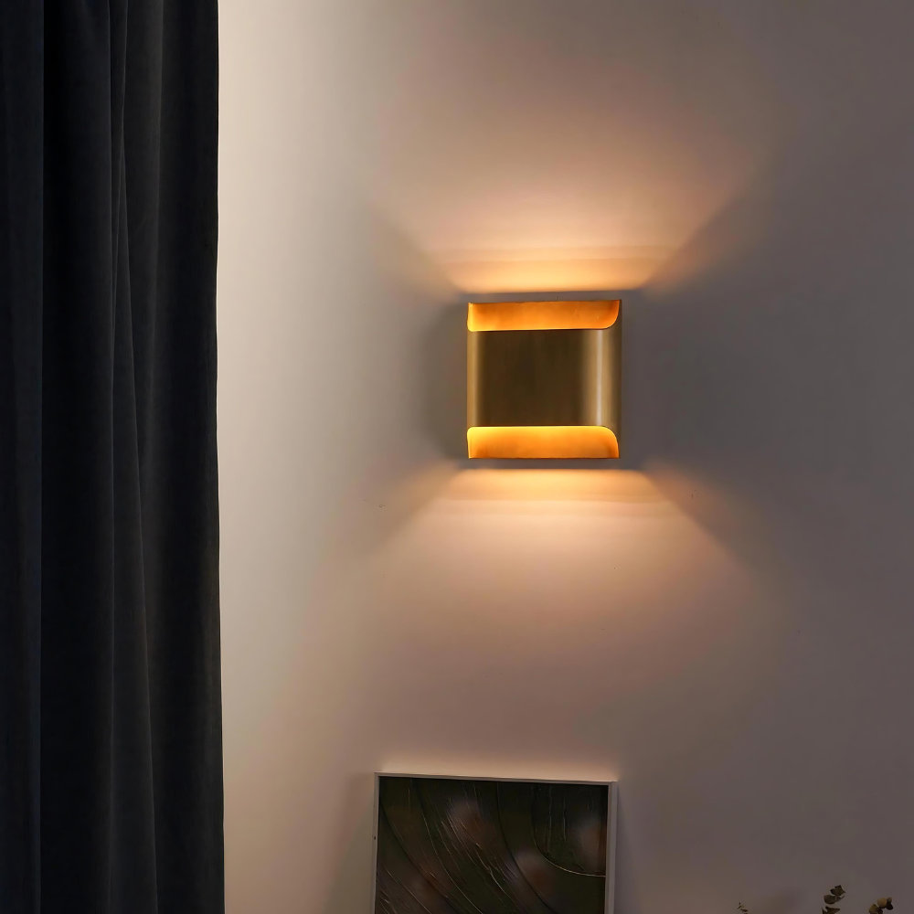 Elegant Wall Sconce Lighting with Warm Ambient Light – Modern Design for Sophisticated Interiors 4