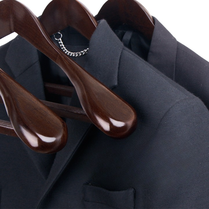 Elegant Wooden Clothes Hanger Refined Design 2
