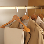 Elegant Wooden Clothes Hanger Refined Design 4