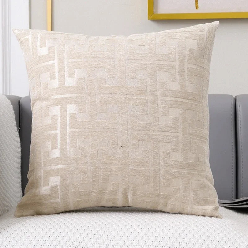 Embroidered Decorative Cushion Cover for Pillows – Elegant Toss Pillows for Couches 0