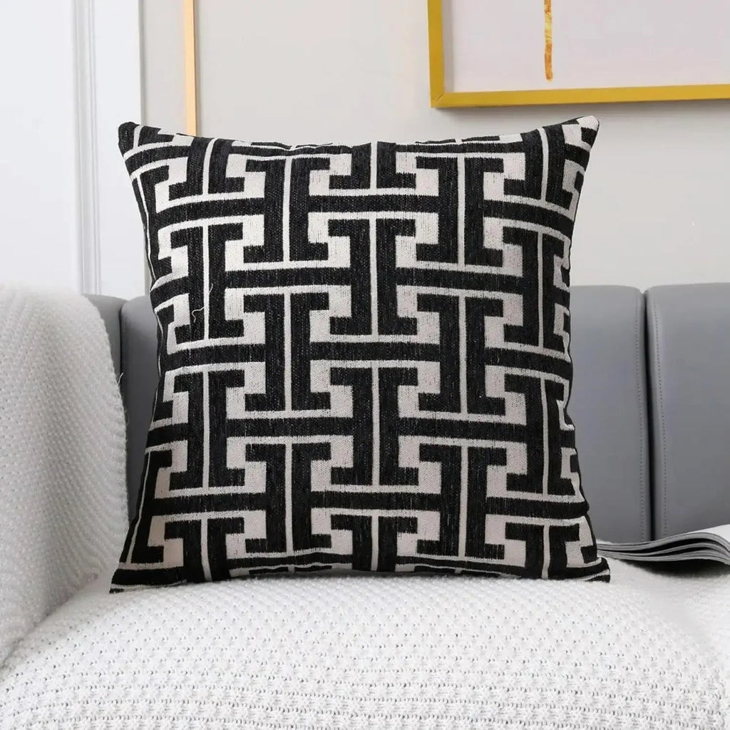 Embroidered Decorative Cushion Cover for Pillows – Elegant Toss Pillows for Couches 6