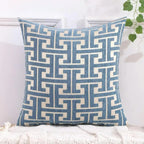 Embroidered Decorative Cushion Cover for Pillows – Elegant Toss Pillows for Couches 7
