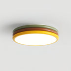 Flush Mount Ceiling Light Fixture with Unique Layered Design - Warm White LED 11