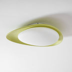 Flush Mount Ceiling Light LED Dimmable Beige Warm White — Dia 46cm - Home Decor - Stack & Clear 0