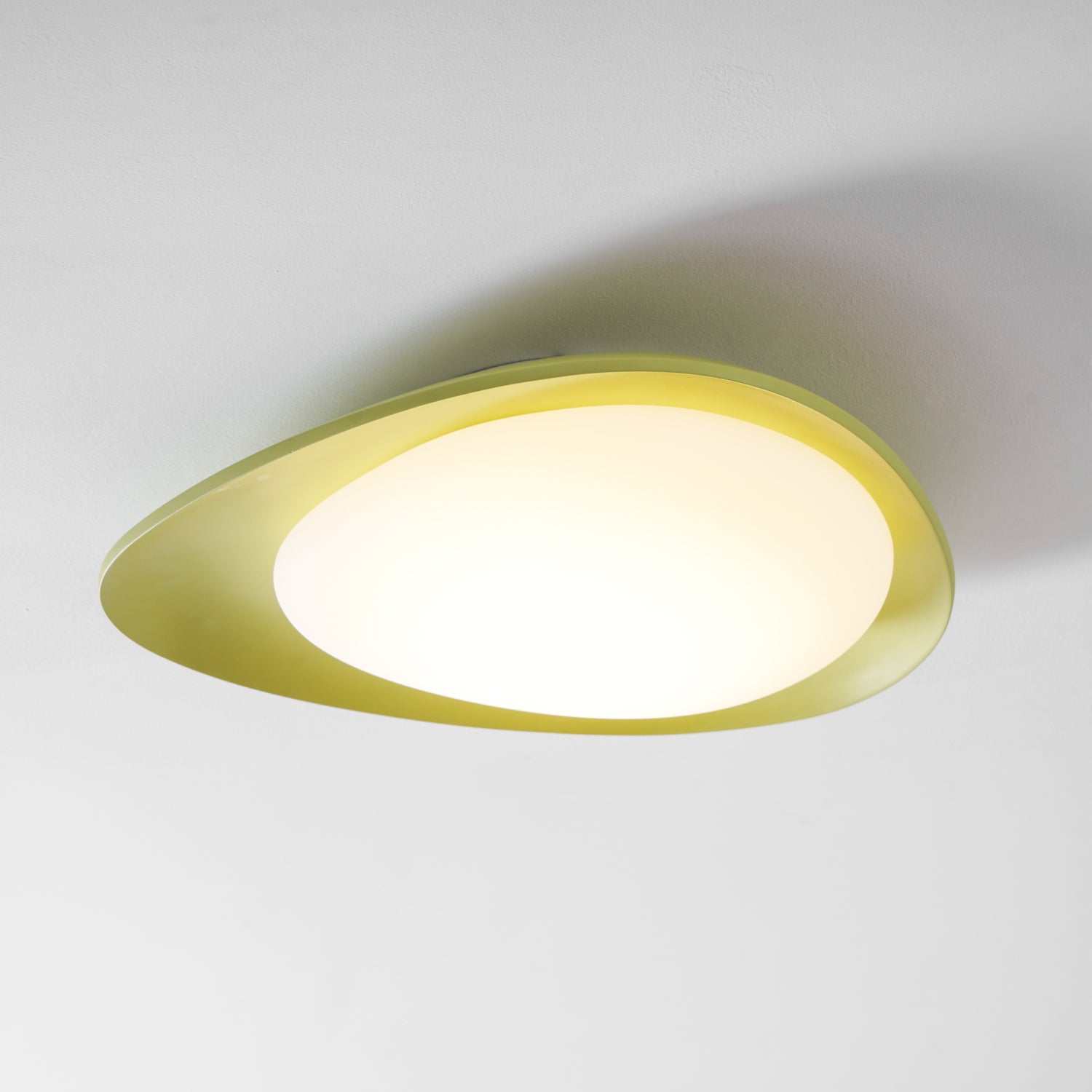 Flush Mount Ceiling Light LED Dimmable Beige Warm White — Dia 46cm - Home Decor - Stack & Clear 4