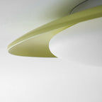 Flush Mount Ceiling Light LED Dimmable Beige Warm White — Dia 46cm - Home Decor - Stack & Clear 7