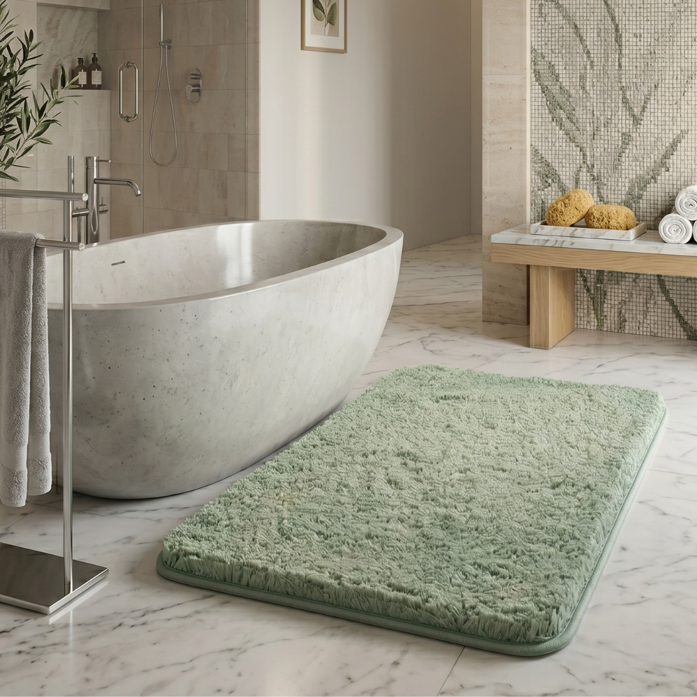 Fur & Plush Non-Slip Bath Mat Microfiber 97